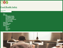 Tablet Screenshot of foodhealthsafety.com